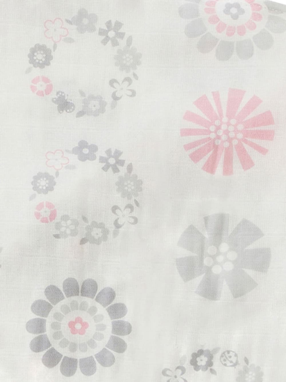 抱き枕・授乳クッション|【日本製】モスリンガーゼ マルチクッション　抱き枕　授乳クッション|リースフラワーピンク